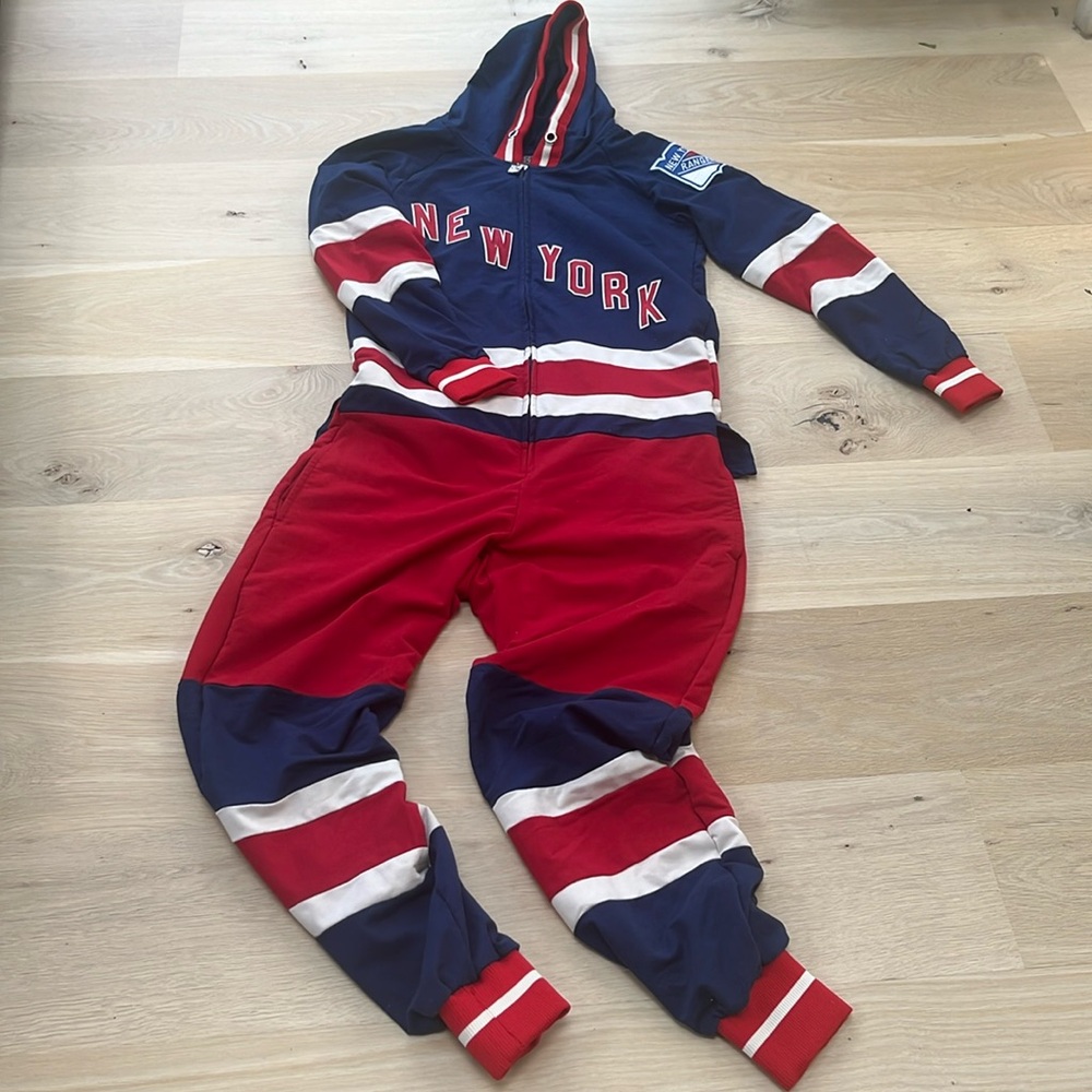 🏒Authentic NY Rangers One Piece Lounge Hoodie